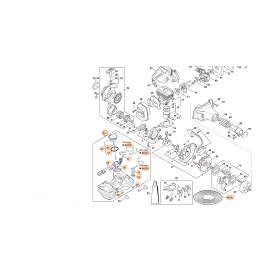 STIHL  Zbiornik paliwa 4149 350 0414